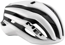 MET Trenta MIPS Road Tri/TT Helmet In-Mold EPS Matte/Glossy White/Black, Large