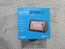 Amazon Echo Show 5 1st Gen Charcoal Black Sma...