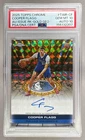 Cooper Flagg 2025 Topps Chrome Gold Geometric Issue RC Auto 16/50 PSA 10/10
