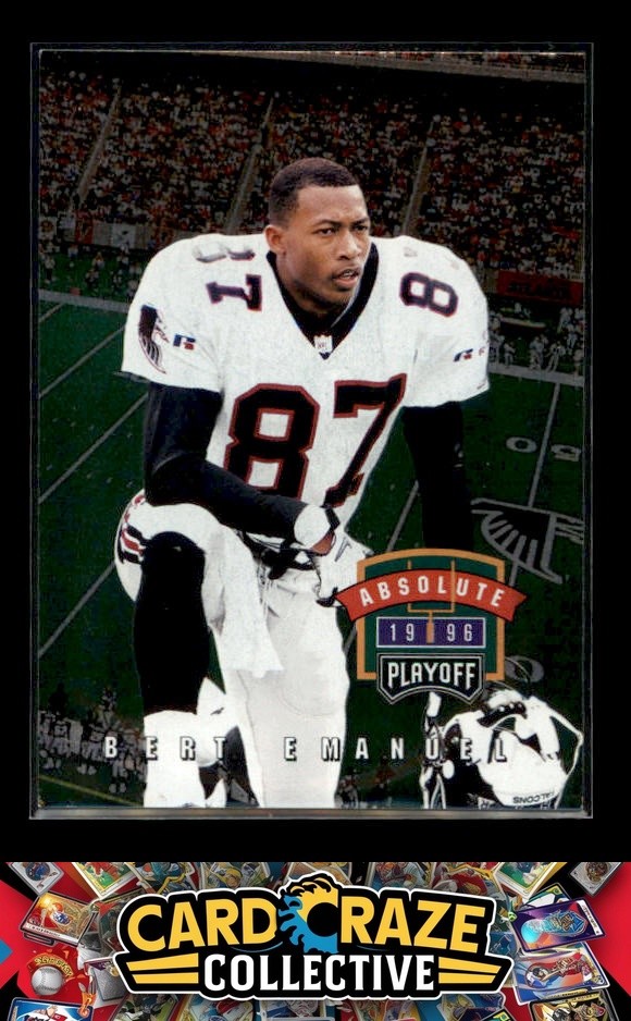 Bert Emanuel 1996 Playoff Absolute Atlanta Falcons - #086