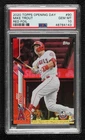 2020 Topps Opening Day Target Red Foil Mike Trout #90 PSA 10 GEM MT 15r3