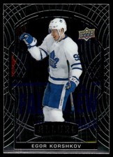 2020-21 Upper Deck Allure Egor Korshkov Rookie Toronto Maple Leafs #85