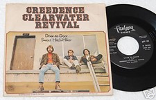 CREDENCE CLEAR.REVIVAL:7"-DOOR TO DOOR-ORIG.ITALY EX