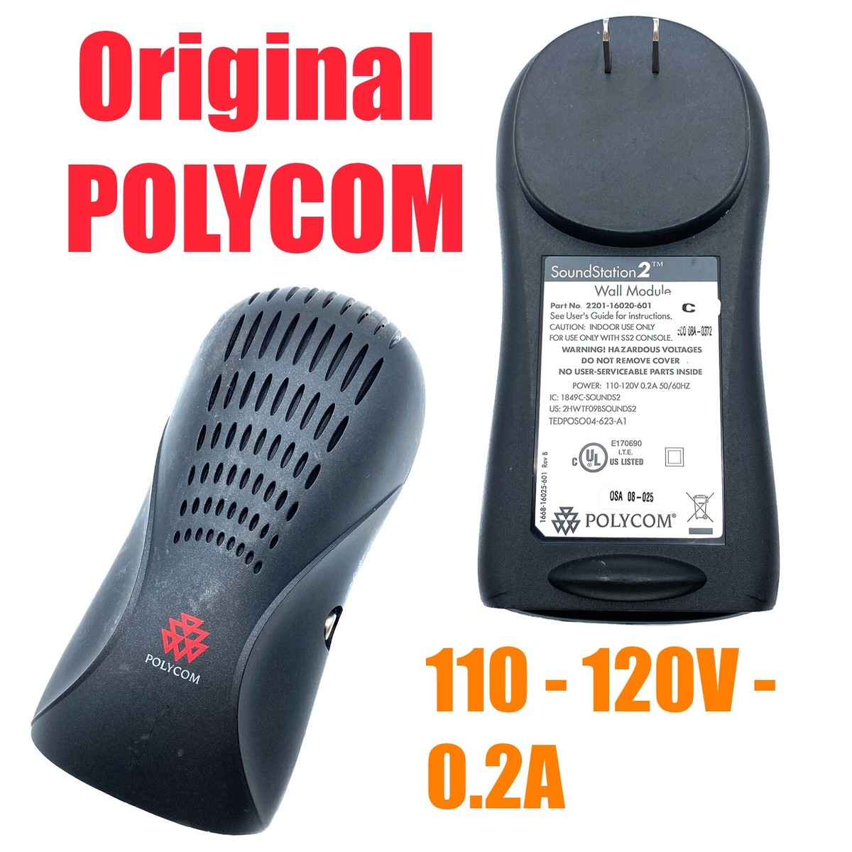 スピーカー・ウーファー POLYCOM Sound Station2 POLYCOM Sound Station2 スピーカー・ウーファー