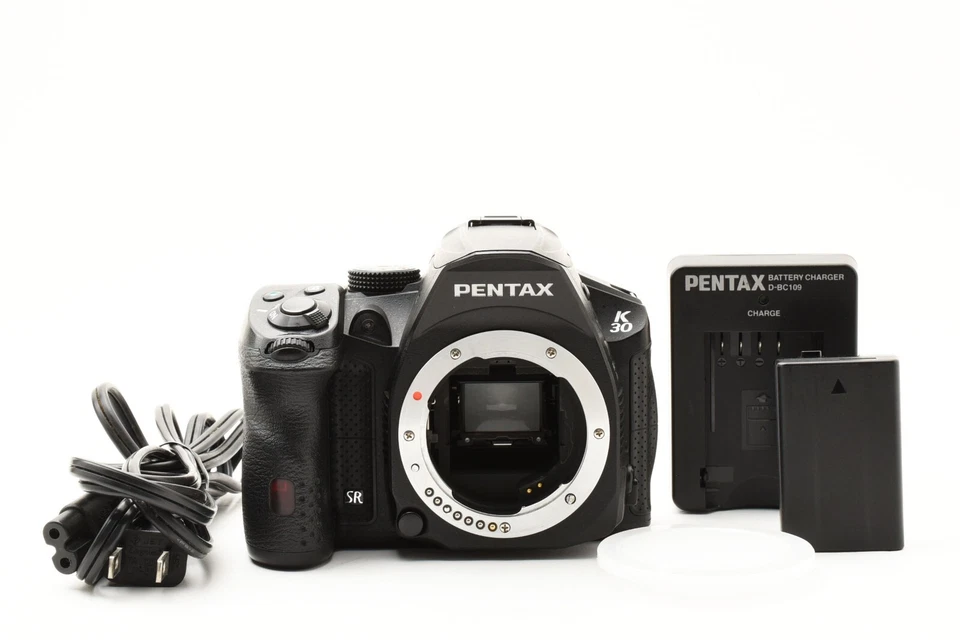 Pentax K-30 16.2 Mp Digital SLR Kameragehäuse Schwarz Exzellent Getestet #