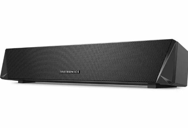 TaoTronics TT-SK027 PC Sound Bar Gaming Computer Speaker - Black