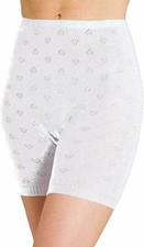 2 Pack Ladies 100% Thermal Cotton White Underwear Snowdrop Soft Pantee Women