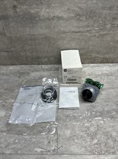 Allen Bradley 800TC-A2D1 Flush Head Push Button W/ Finger Safe Contacts, Black