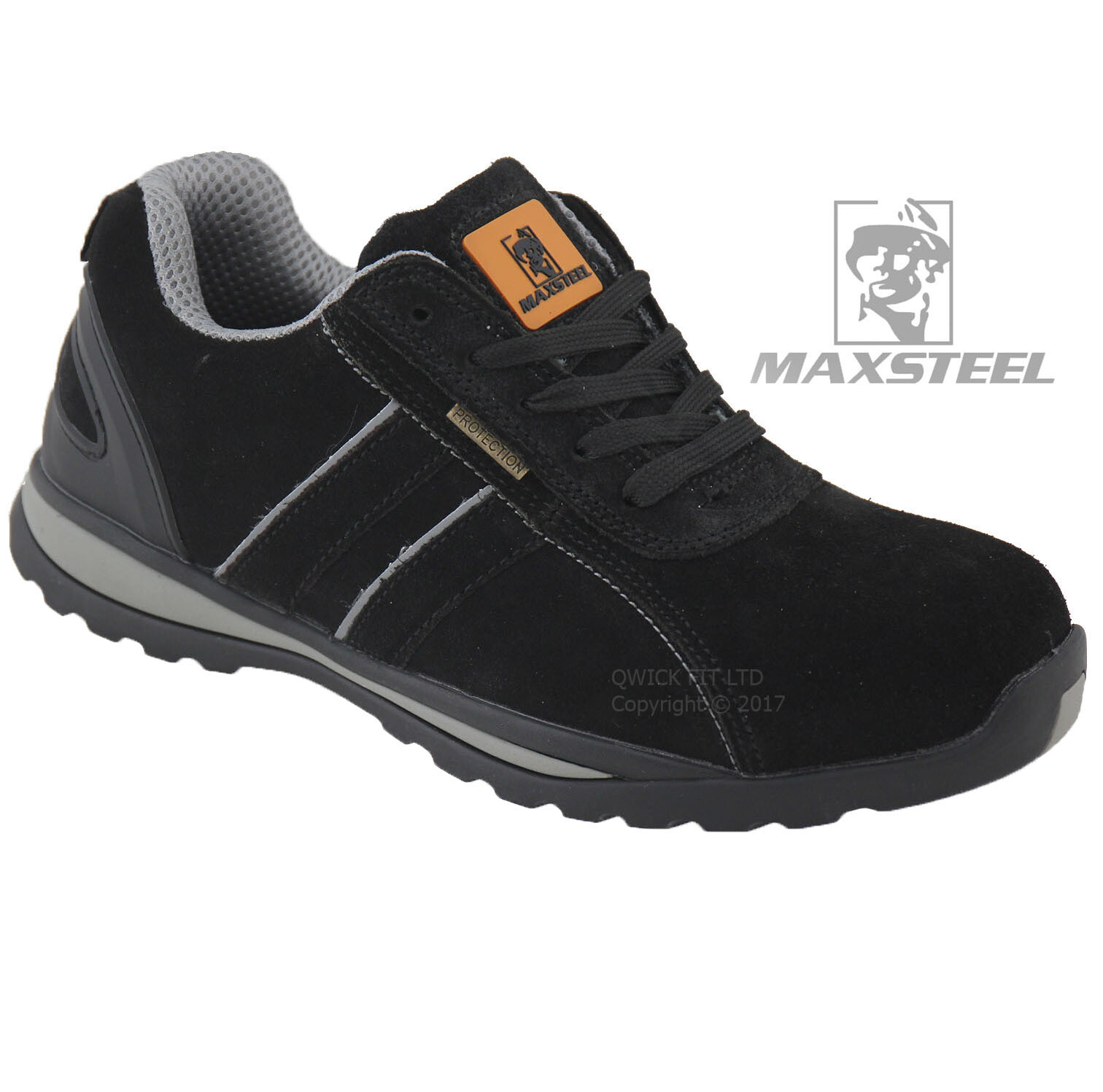 MENS SAFETY BOOTS STEEL TOE CAP WORK HIKING ULTRA LIGHT WEIGHT TRAINERS SHOES