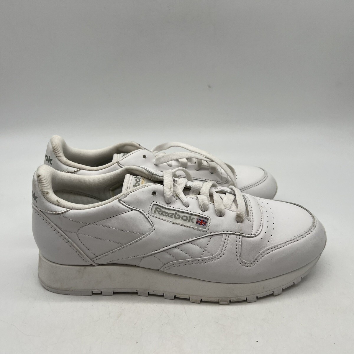 Reebok Men's Classic Leather Shoes White Size