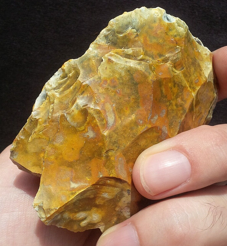 BIFACE - Paléolithique, Paleolithics, Silex, Handaxe, Préhistoire Verberie (60) - Imagen 15 de 15
