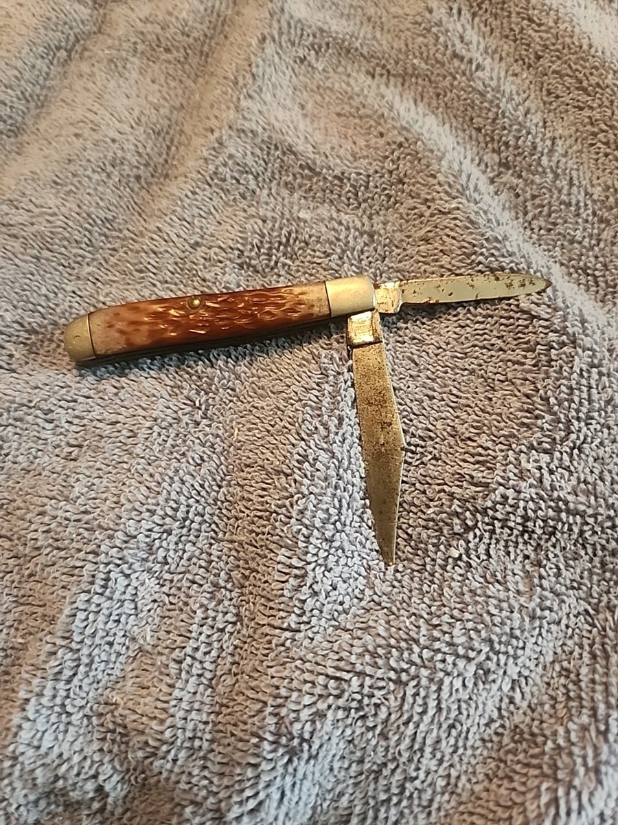 VINTAGE KABAR 1019 PEANUT JACK FOLDING KNIFE J1 | eBay