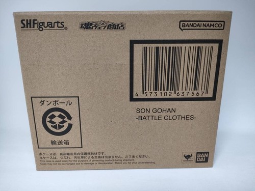NUEVO Bandai S.H.Figuarts Son Gohan Ropa de Batalla 100mm PVC y ABS Figura Japón - Imagen 2 de 10