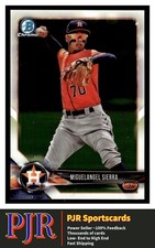 2018 Bowman Chrome #BCP53 Miguelangel Sierra Houston Astros  BUY 4 - 35% OFF