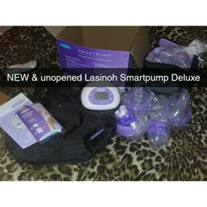 lansinoh smartpump double electric breast pump