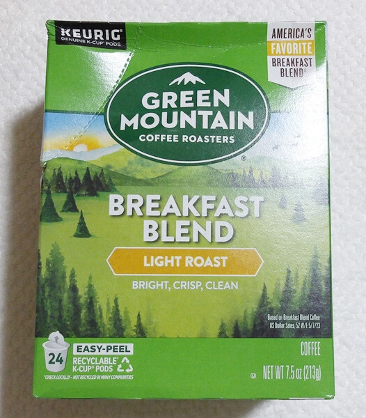 KEURIG GREEN MOUNTAIN BREAKFAST BLEND K-CUPS (24) NEW EXP 12/9