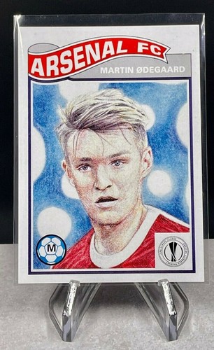 2021 Topps UCL Living Set MARTIN ODEGAARD Arsenal FC - Card #307 NEW NORWAY