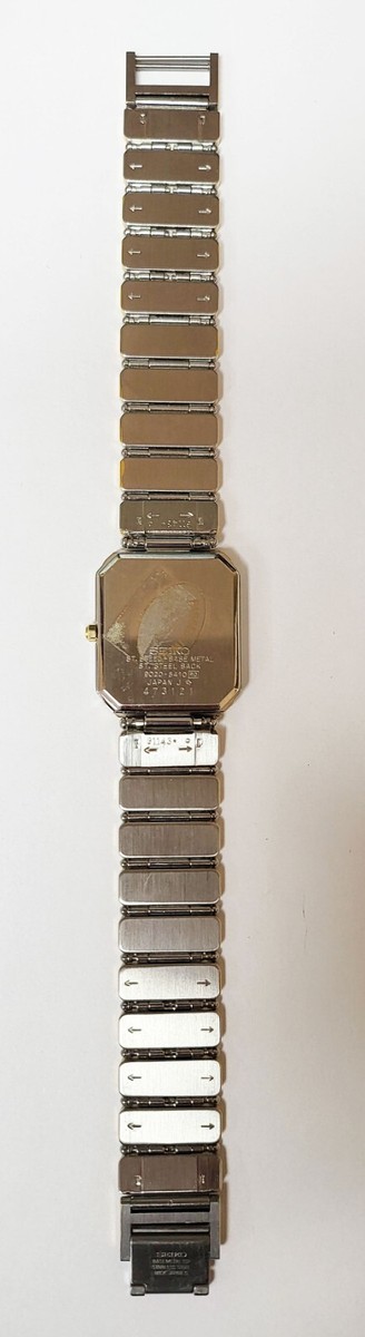 Vintage Seiko Quartz Men's Dress Watch Octagon Case from Vintage Seiko Quartz Men's Dress Watch Octagon Case from