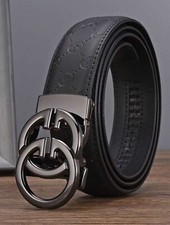 Automatic Buckle Belt Designer Men Jeans Strap Luxury Waistband Leather Belts