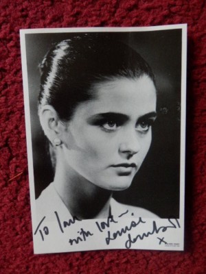 LOUISE LOMBARD   - ACTRESS    - AUTOGRAPHED PHOTO