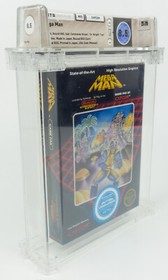 Nintendo NES *Mega Man* WATA 8.5 CIB "Dr. Wright" Round SOQ NTSC First Print