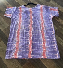 Blake American T Shirt Dress One Size Fits All Tie Dye *Made in USA