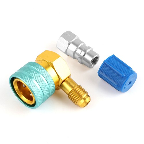 R1234yf to R134a Quick Connector Adapter Coupler Low/High Auto A/C Hoses Fitting - Picture 9 of 29