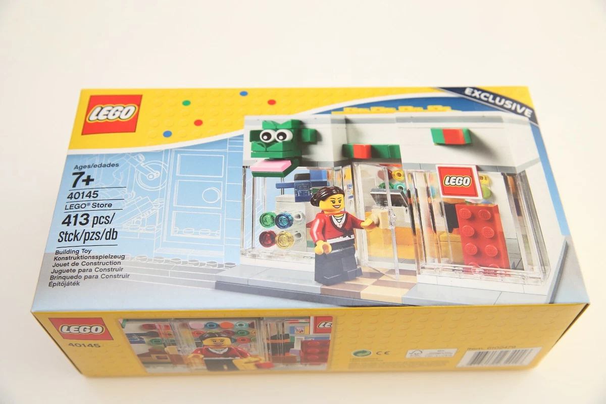 LEGO Store Opening Promo White LEGO Store Shop Set 40145