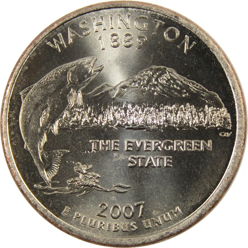 2007-P Washington Quarter — photo from the most recent tracked eBay sale