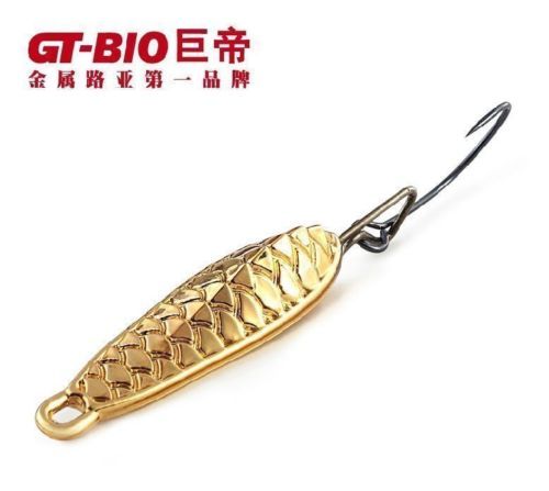 2g-3g 2pcs Leurre Lure Blinker Fishing Köder Freshwater Saltwater Spoon GT-BIO - Picture 1 of 12