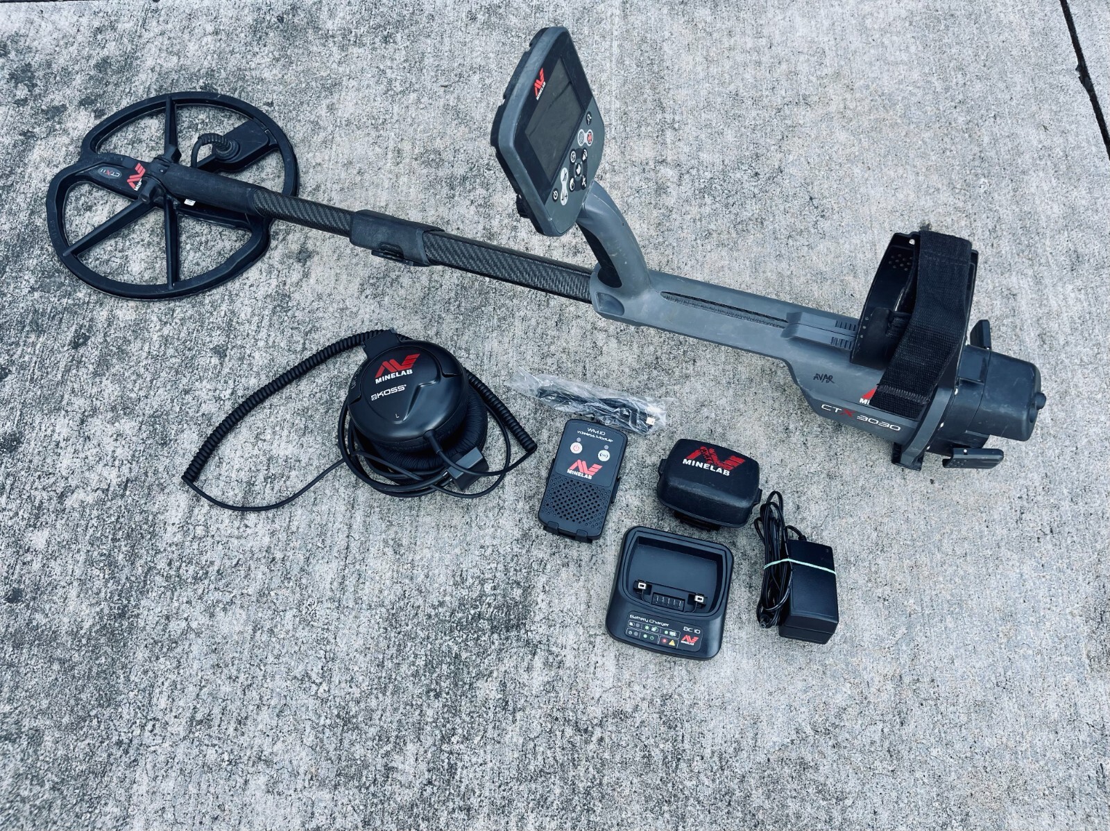 Used Minelab CTX 3030 Metal Detector eBay