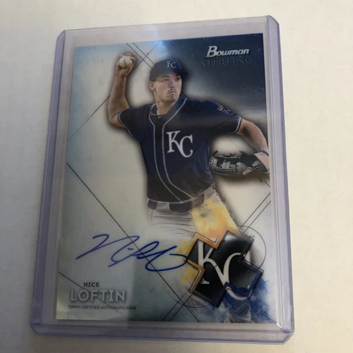 2021 Topps Bowman Sterling Prospect Autographs NICK LOFTIN BSPA-NL Royals