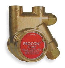 Procon 3/8" Brass Rotary Vane Pump, 154 Max. Flow GPH - 111A140F11AA 250