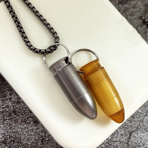 PEI Titanium Waterproof Pill Holder Case Organizer Container Keychain EDC Gift - Picture 3 of 18