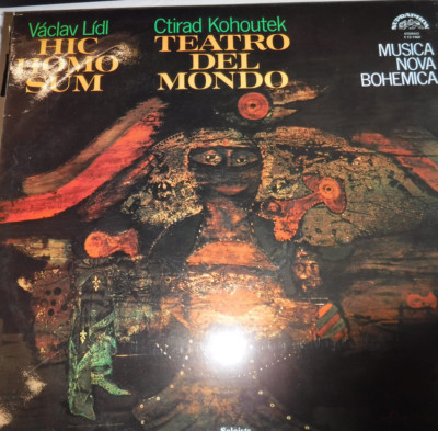 Vaclav Lidl Hic Homo Sum Ctirad Kohoutek Teatro Del Mondo vinyl  010218LLE2