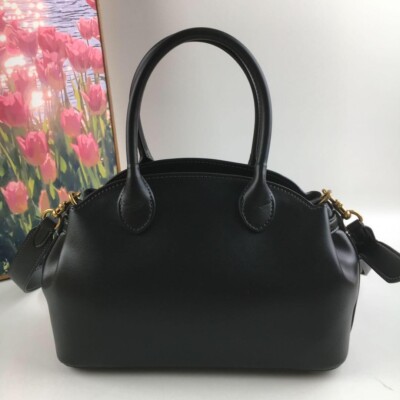 COACH Empire Carryall Bag 26 CU066 Black Glove Tanned