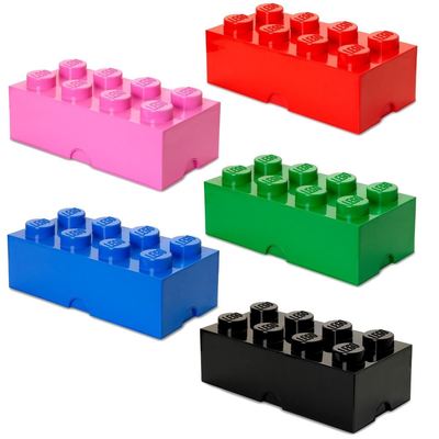 Giant Lego Storage Brick 8 Building Blocks Gift Kids Large Box 8 Colours | eBay