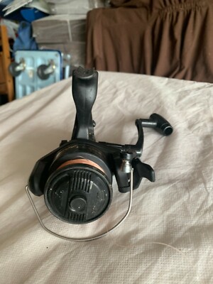 Vintage Shimano FX300 Spinning Fish Fishing Reel Graphite GOOD