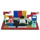 Vtg. 2000 LEGO City 3408 Super Sports Coverage Football Soccer TV Figures X-Ray