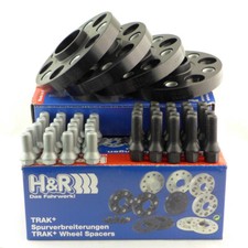 H&R Spurverbreiterung 50/80mm schwarz für BMW 7er 765 (E65) X3 X83
