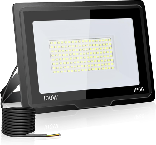 Fosingut Faretto LED da Esterno,50W Faretti LED Esterno,Super luminoso 5000LM Fari di Sicurezza,72 LEDs 6500K Interni ed Estero Luci Faro per
