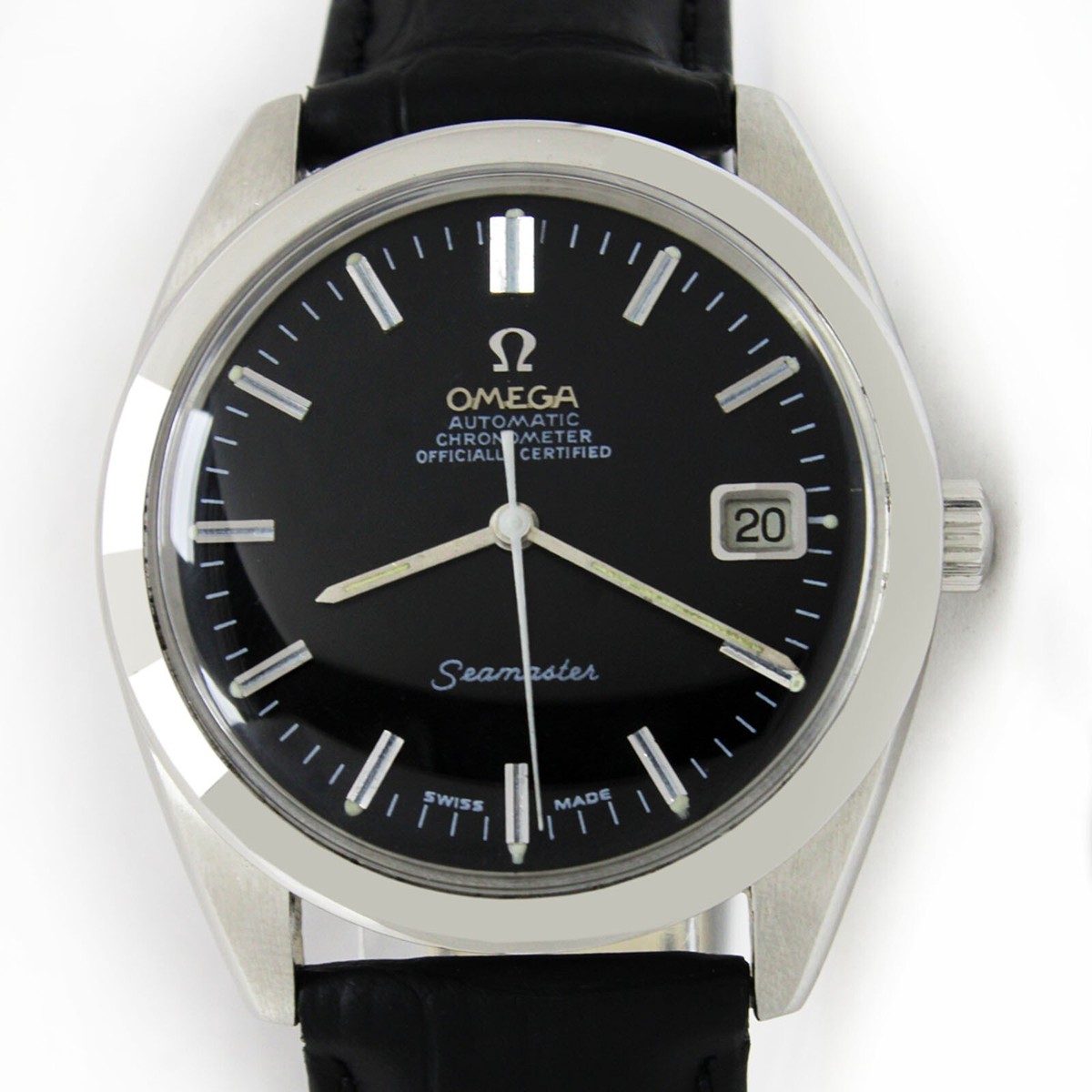 Vintage Omega Seamaster Automatic Date Chronometer 36mm Men