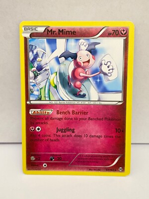 2015..POKÈMON COLLECTABLE CARD TCG..MR MIME..HP70..97/162..RARE | eBay ...