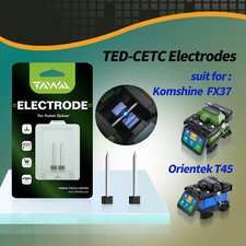 Optica Fiber Electrodes Fit for Fusion Splicer KomShine FX37,Orientek T45 Welder