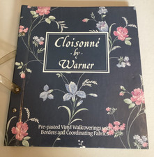 Vintage Wallpaper Sample Book Cloisonné by W...