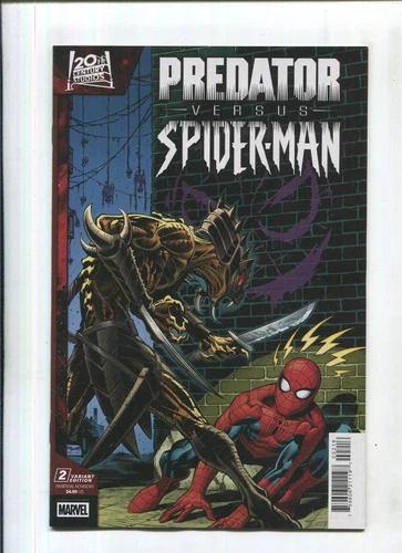 PREDATOR VS SPIDER-MAN #2 - ED McGUINNESS VARIANT COVER - MARVEL/2025 - 1/25