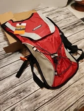 New Kuyou (Camelbak Style) Airflow Hydration Bladder Backpack Red 2 Liter