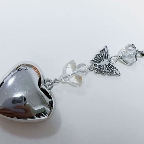 Fashionable Heart Shaped Phone Lanyard Strap Love Pendant Keyring Bag Ornament - Zdjęcie 6 z 8