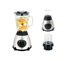 Frullatore Con 2 Velocita' 1,5 Litri Mixer Trita Frutta Frullati Verdura Cibo