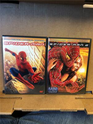 Spider Man DVD Lot - Spider-Man and Spider Man 2
